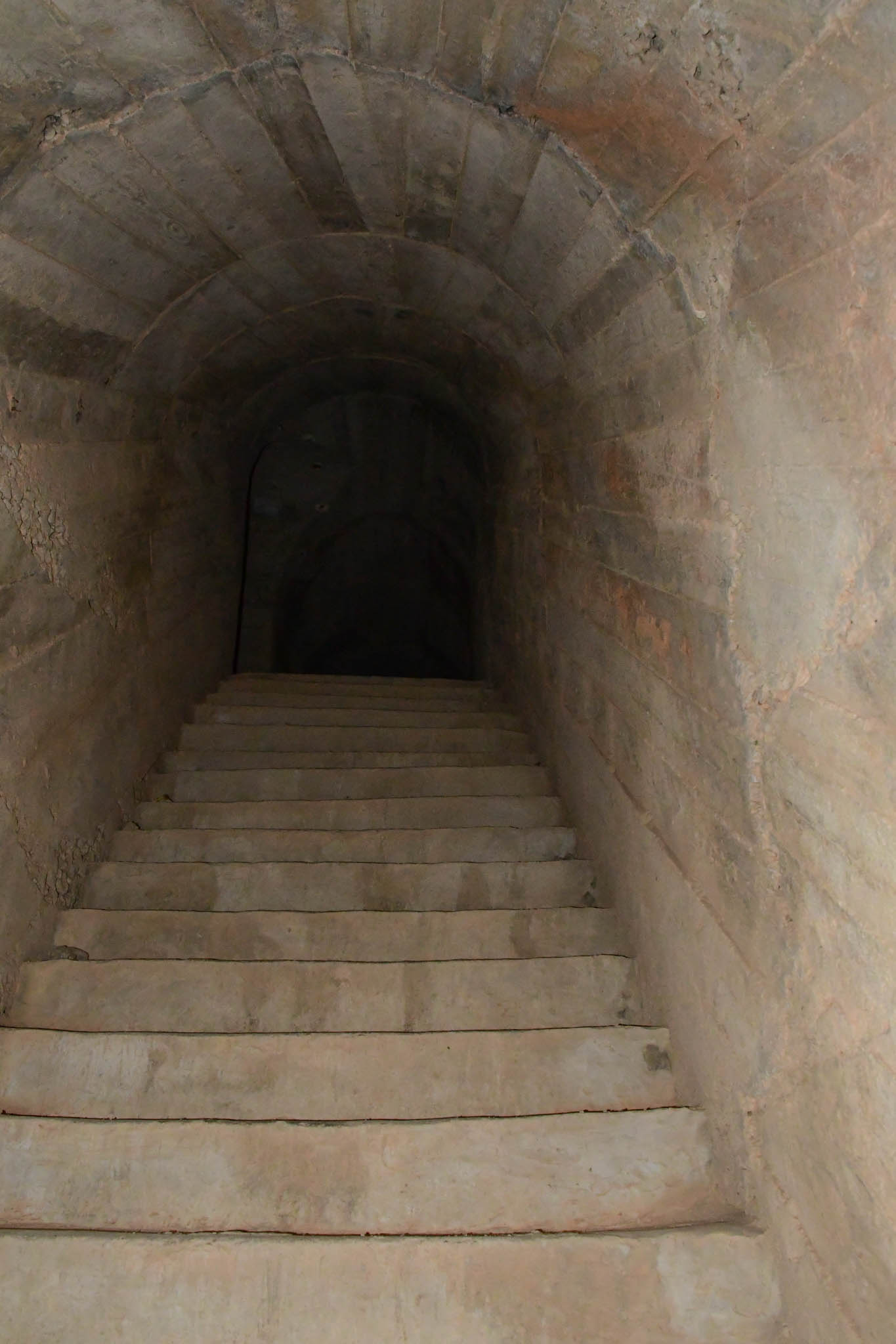 Steps from lower to upper level